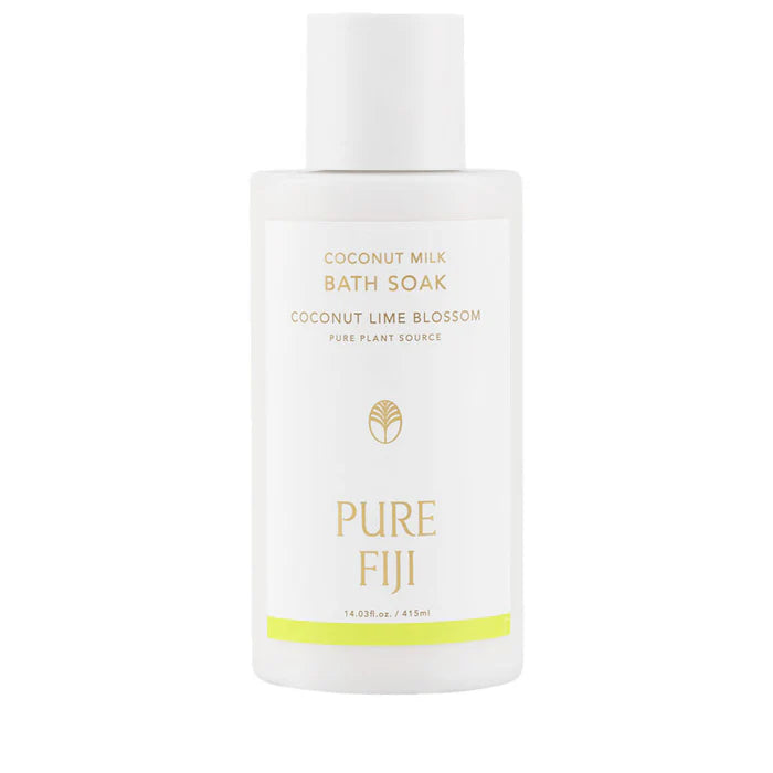 Pure Fiji Milk Bath Soak Coconut Lime Blossom